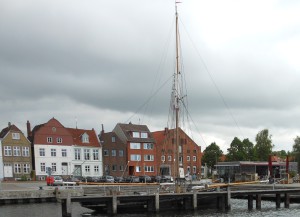 Hafen Glückstadt ... noch is ruhig.